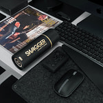 a collective mockup of black items and gadgets