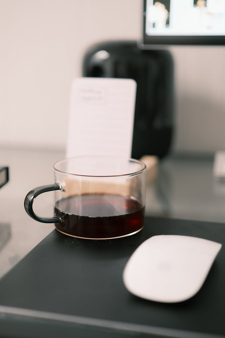 Internal Linking Strategy That Boosts SEO, Traffic & Email Subscribers Fast 12 minimalist workspace with coffee and computer