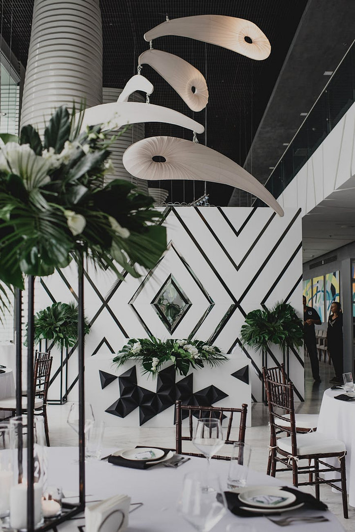 stylish interior of modern restaurant in contemporary building