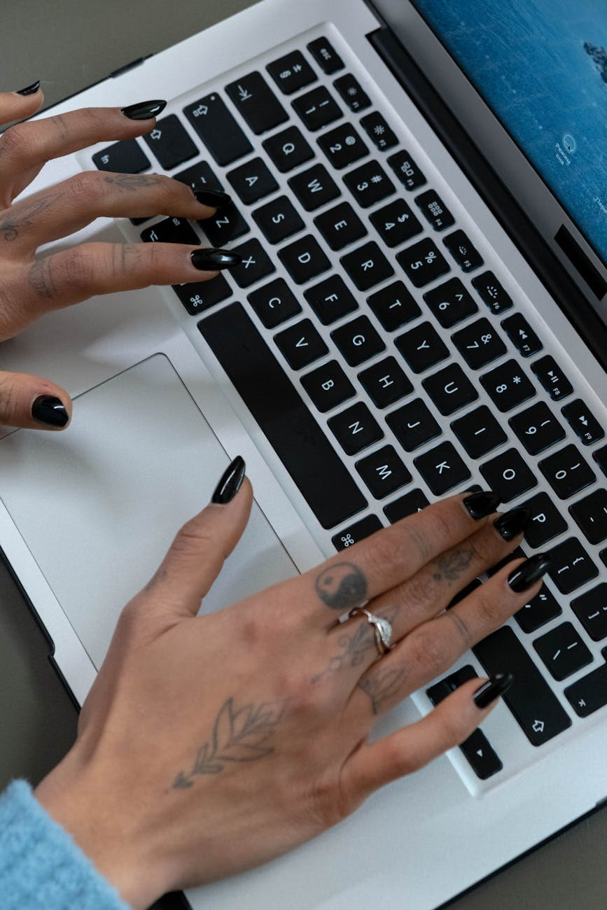 $47,000 Online Mistake: 10 Ways to Boost Your Online Biza person using a laptop