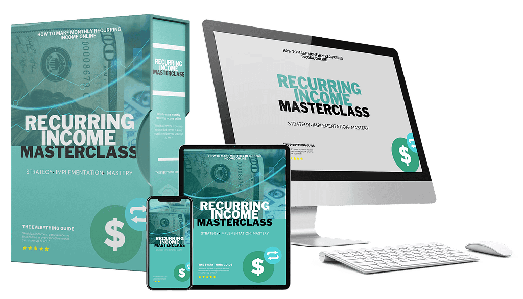 recurring income masterclass bundle min What are the fast-action bonuses included in the Recurring Income Masterclass